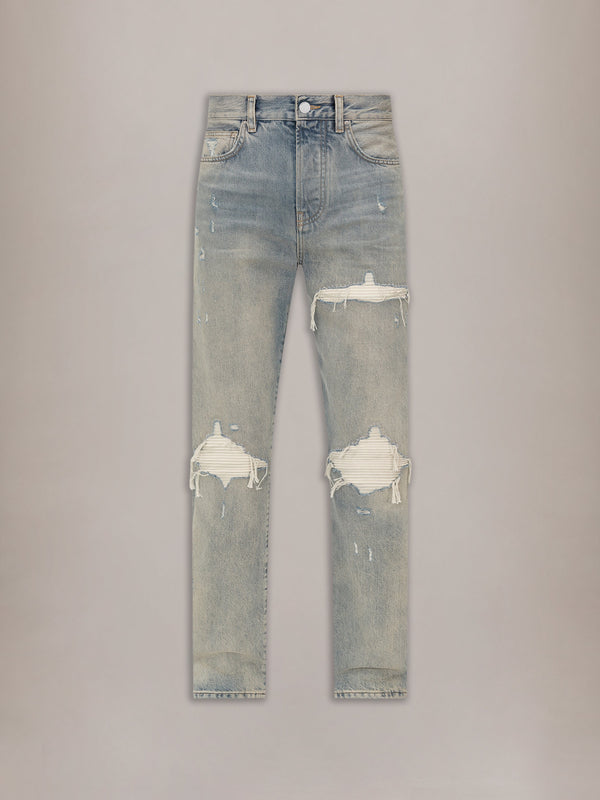 SUEDE STRAIGHT MX1 JEAN - Antique Indigo