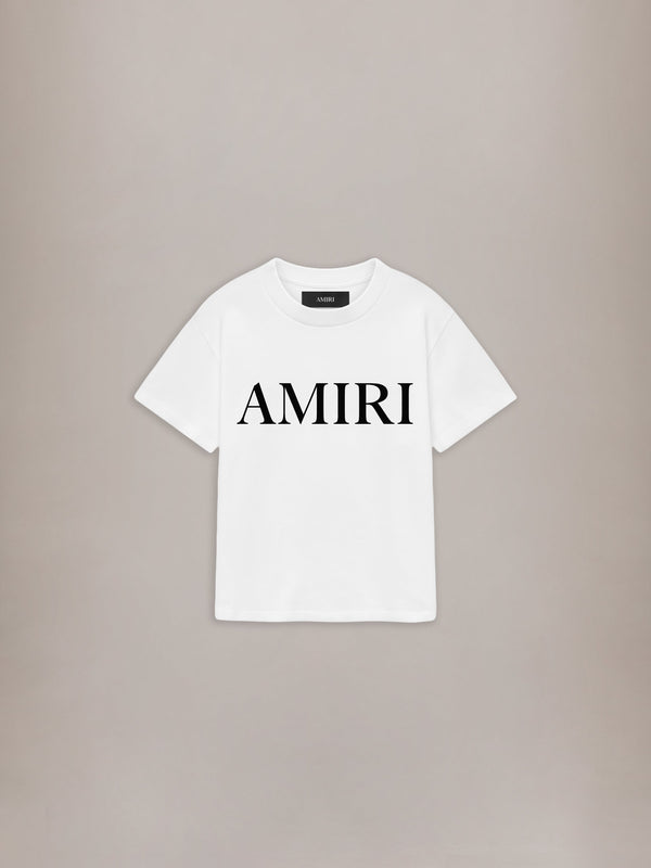KIDS' AMIRI CORE LOGO TEE - White