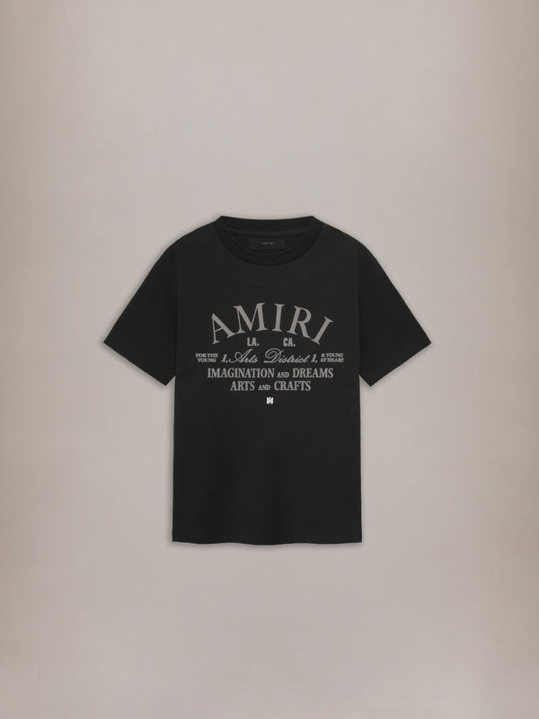 KIDS' AMIRI ARTS DISTRICT TEE - Black