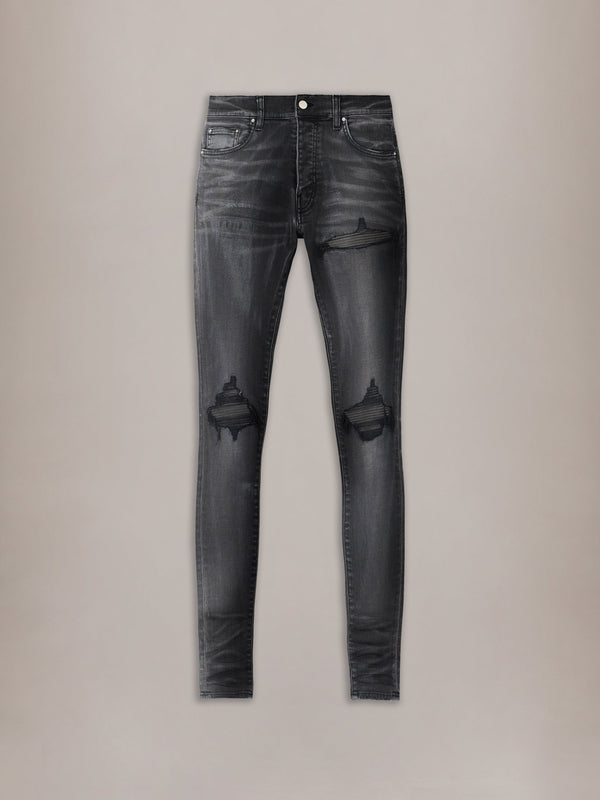 WAXED MX1 JEAN - Waxed Charcoal
