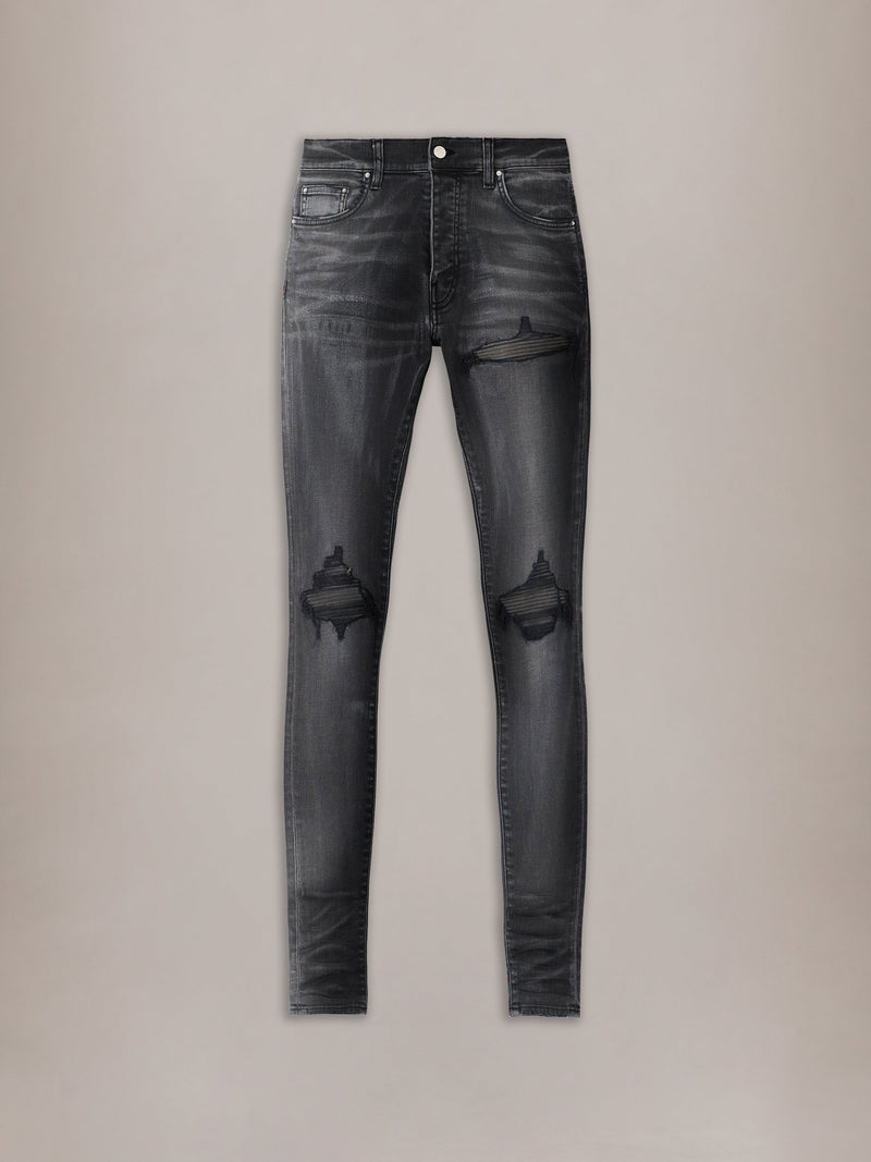 WAXED MX1 JEAN - Waxed Charcoal