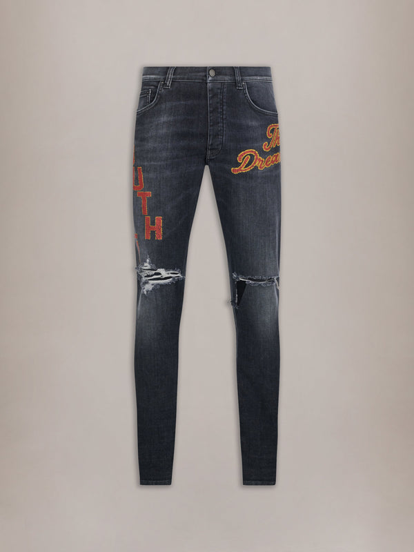 SOUTH CALI SKINNY JEAN - Dark Grey