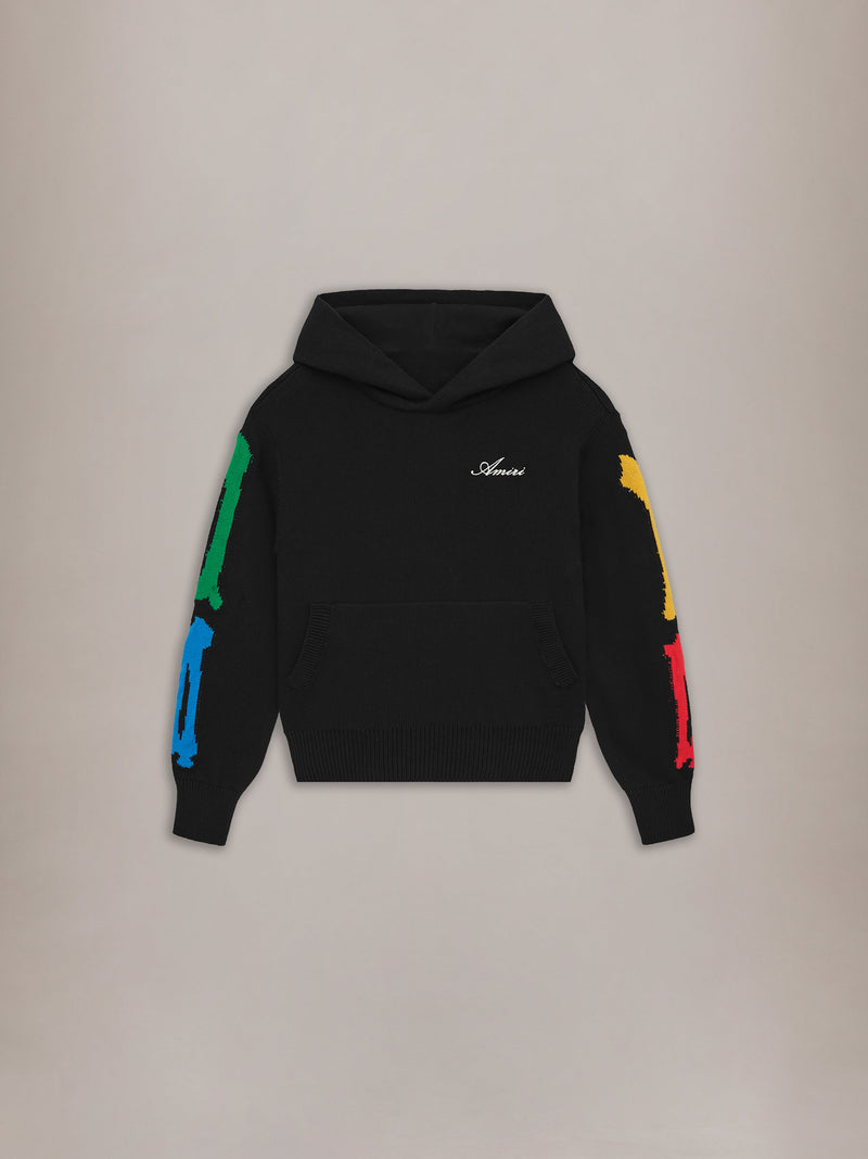 KIDS' BONES HOODIE - Black