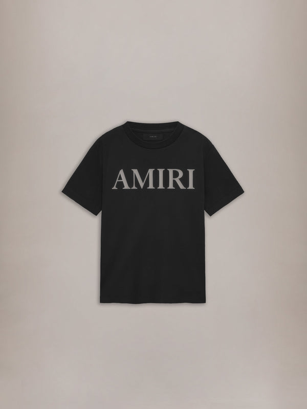KIDS' AMIRI CORE LOGO TEE - Black
