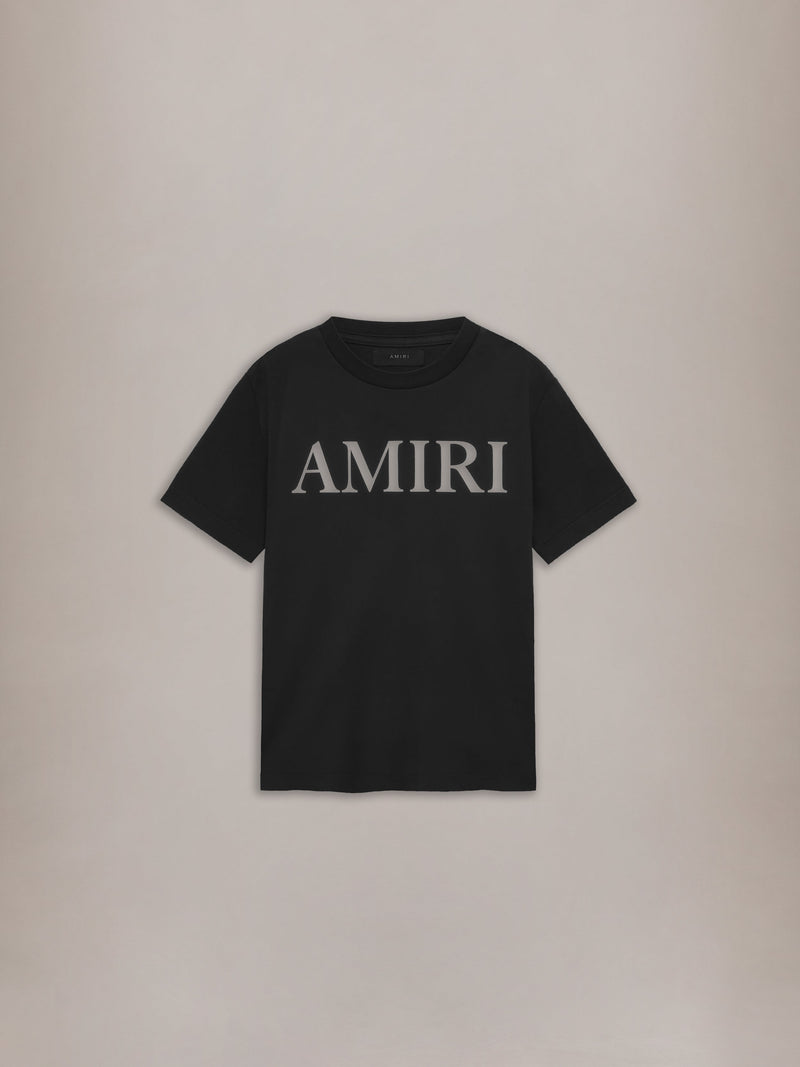 KIDS' AMIRI CORE LOGO TEE - Black