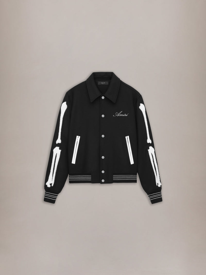 BONES JACKET - Black White