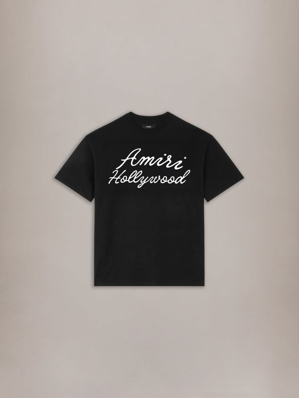 AMIRI HOLLYWOOD OVERSIZED TEE - Black