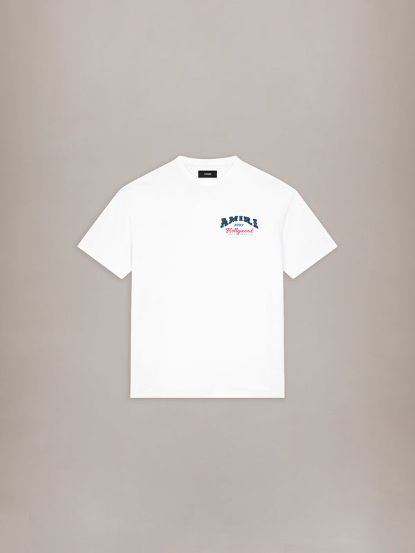 AMIRI HOLLYWOOD OVERSIZED TEE - White