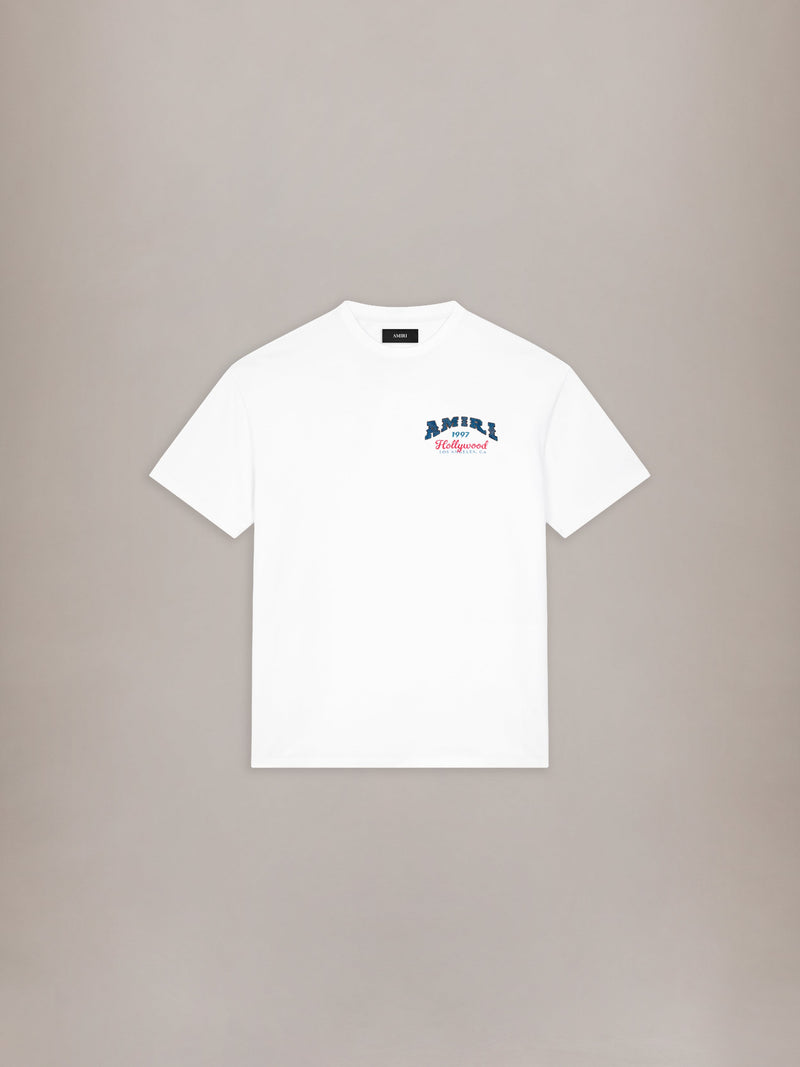 AMIRI HOLLYWOOD OVERSIZED TEE - White