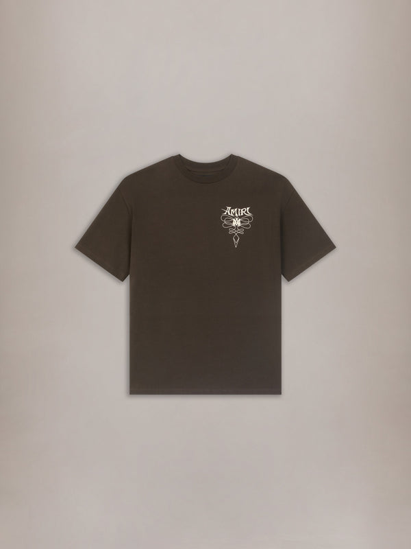 AMIRI LASSO OVERSIZED TEE - Husk