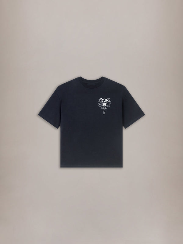 AMIRI LASSO OVERSIZED TEE - Black