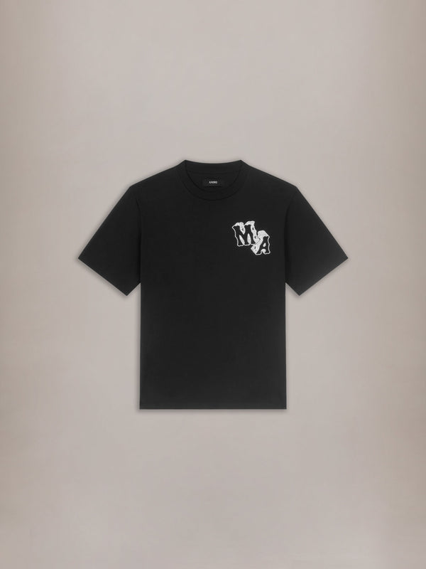 AMIRI BLOCK LETTER TEE - Black