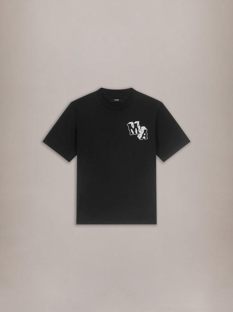 AMIRI BLOCK LETTER TEE - Black