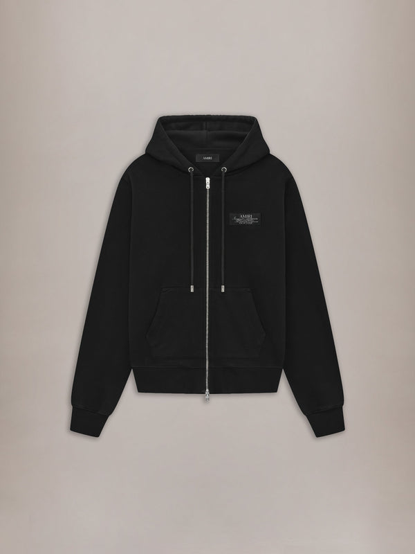 AMIRI SPIRIT ZIP HOODIE - Black