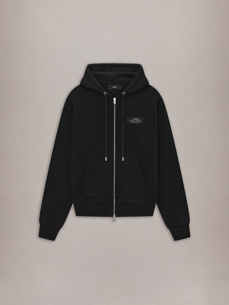 AMIRI SPIRIT ZIP HOODIE - Black